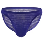 Мужское сексуальное нижнее белье с низкой талией, кружевные мужские трусы, прозрачное сексуальное нижнее белье, трусы-джоки