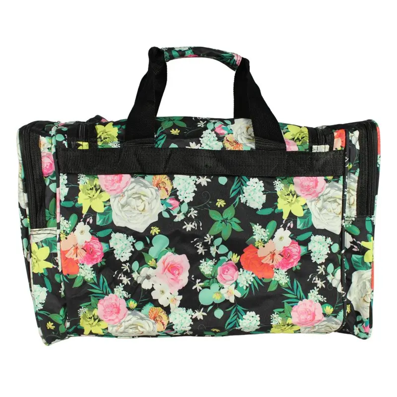 Floral Prints 19-inch Duffel Bag, Rose Lily