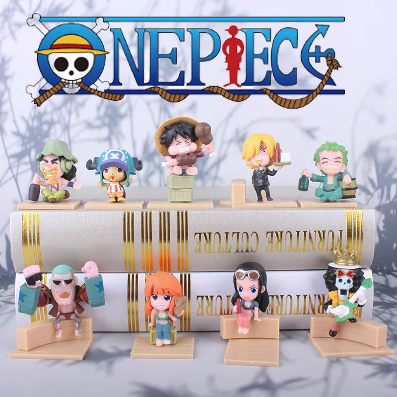 

One Piece 7-9cm Gk экшн-фигурка кавайная аниме статуя настольное украшение коллекция искусственная игрушка кукла подарки