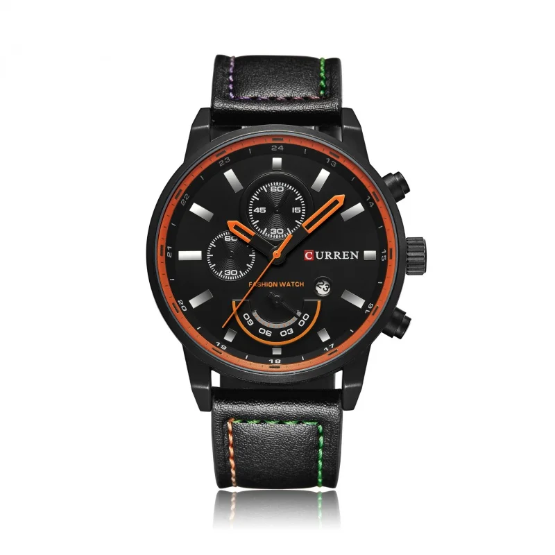 

Karui En CURRENNew Arrivals8217Calendar belt men's watch Men's casual waterproof quartz watch