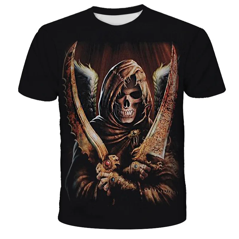 Летняя мужская футболка с перекрестными краями и коротким рукавом