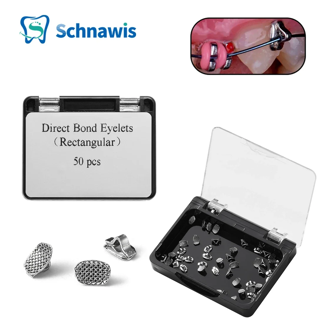 50 шт./коробка Ортодонтические крючки с прямым сцеплением