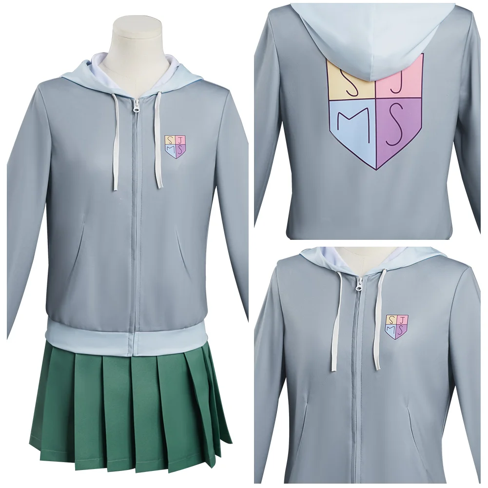 

Amphibia-Marcy Wu Cosplay Costume Uniform Dress Outfits Halloween Carnival Suit