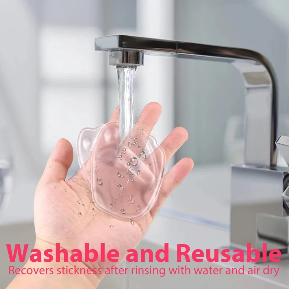 Silicone Forefoot Insert Cushion Pads for Women Shoes Anti-Slip Foot Pain Relief Pads for High Heels Sandals Gel Shoe Insoles