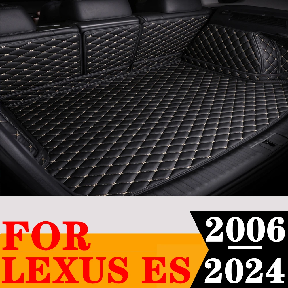 Полный комплект автомобильного коврика в багажник для LEXUS ES Series 2024 2023 2022 2021-2006