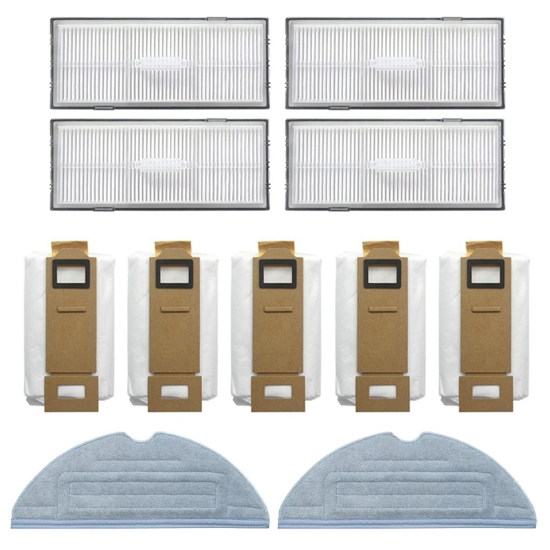 

Main Brush Mop Cloths Hepa Filter Side Brush Dust Bag Accessories For Xiaomi Roborock T7 T7plus S7 Robot Vacuum Cleaner