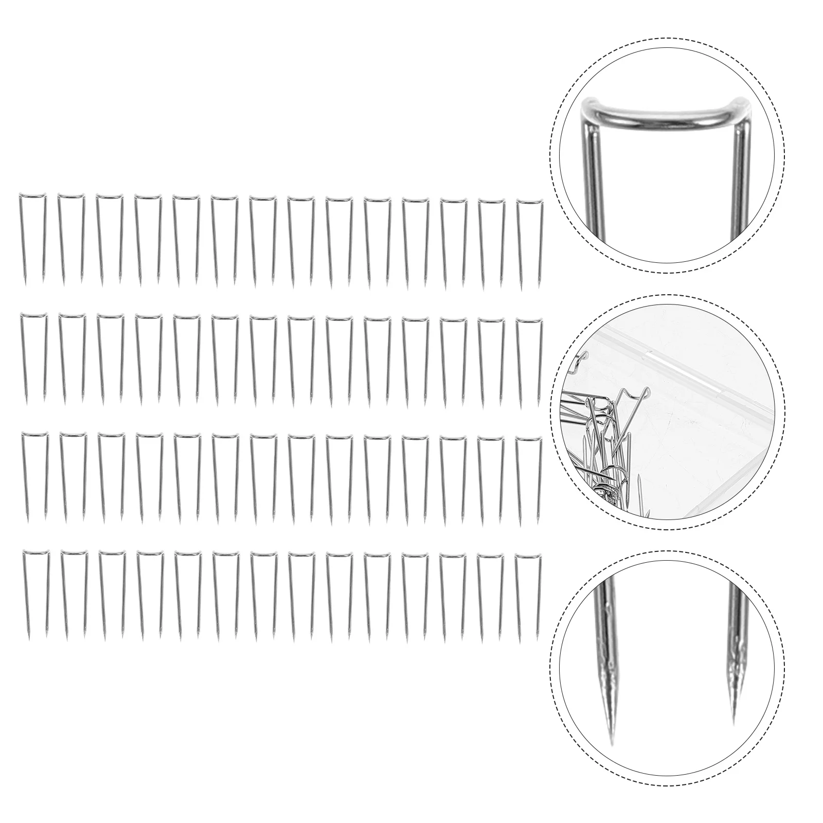 

50pcs Sewing U Pin Quilting Pin Sewing Cloth Positioning Needle Household Sewing Supplies