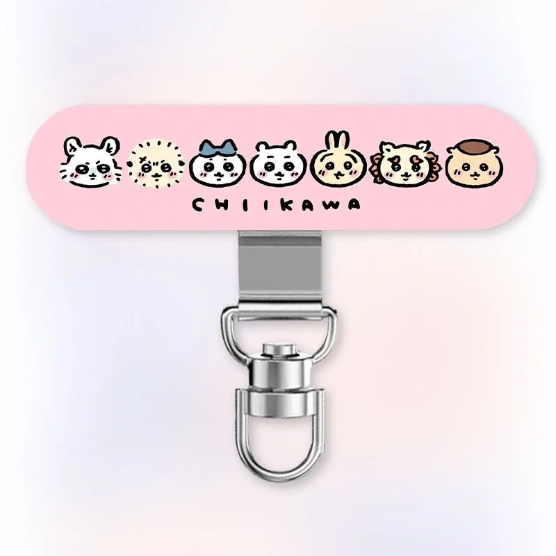 Фото Металлический зажим-держатель для телефона Chiikawa Hachiware Usagi Kawaii Anime Cartoon, ультратонкая вращающаяся прокладка из нержавеющей стали №5