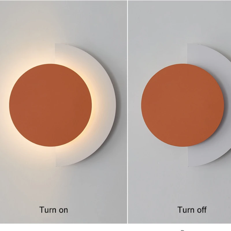 

Скандинавская декоративная настенная лампа для гостиной, дивана, дизайнерские прикроватные светильники для спальни, коридора, настенные светильники, домашний декор