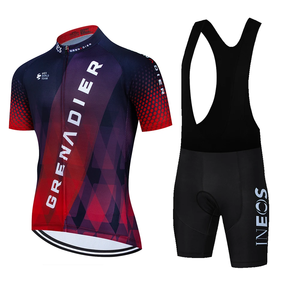 

Cycling Clothing 2022 Colour Ropa Ciclismo Hombre Short Sleeve Cycling Jersey Set Mtb Bike Uniforme Maillot Ciclismo INEOS