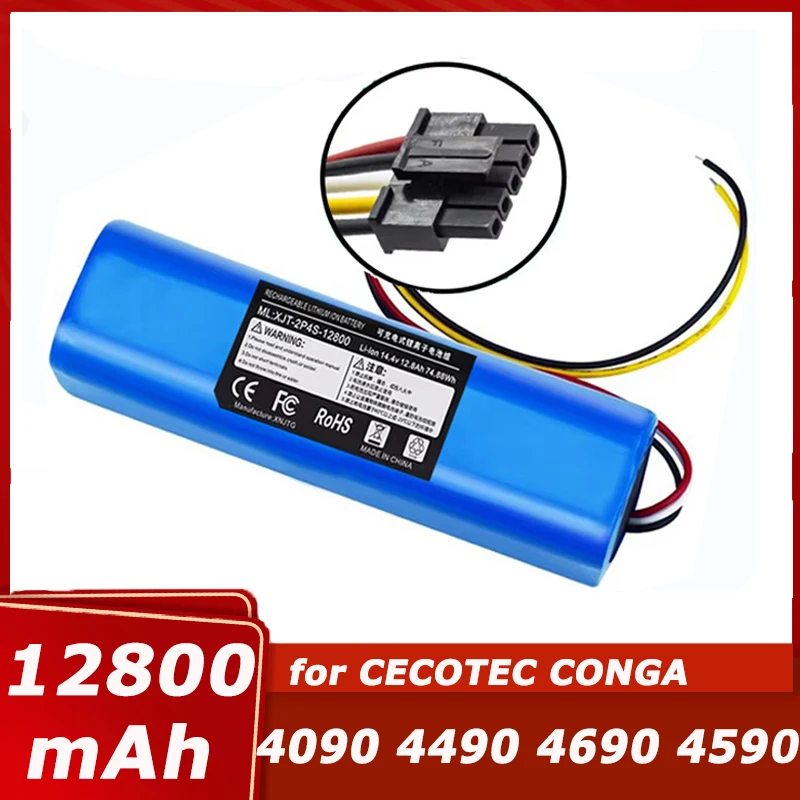 14 8 В 5200 мАч 100% новый аккумулятор CECOTEC CONGA 4090 4490 4690 4590 робот-акумулятор Netease