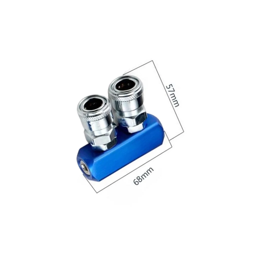 

1pc Pneumatic Distributor PT1/4 Tube 1/4 Self-locking Joint Air Gas Distributor 2/3/4/5ways Air Hose Quick Connect Coupling Tool