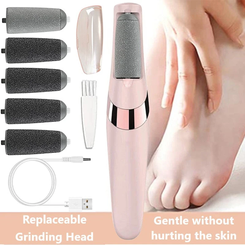 

Rechargeable Electric Foot Callus Remover Pedicure Machine Foot Grinder Foot Tools Foot Files Clean Tools for Hard Cracked Skin