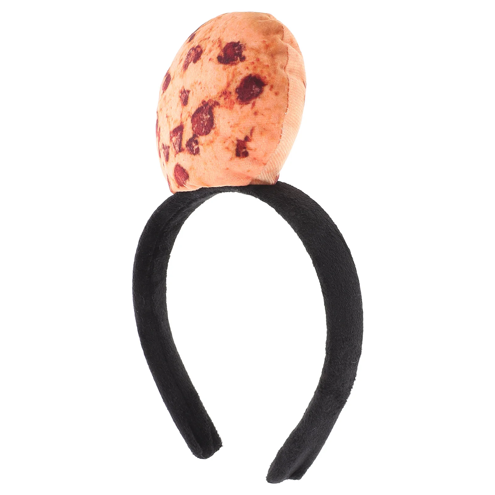Повязка на голову с имитацией печенья повязка для волос забавный головной убор
