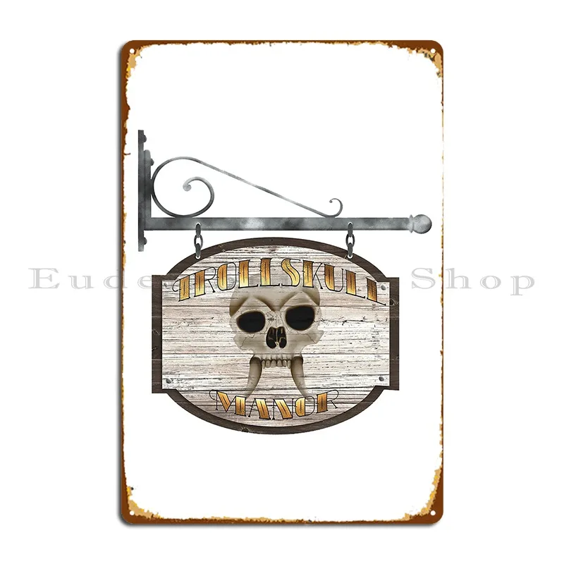Металлические знаки Trollskull, таверна, кухонный индивидуальный постер для клуба, бара