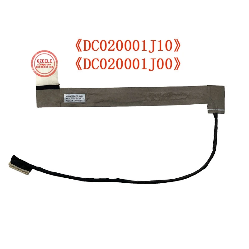 ЖК-кабель для ноутбука Lenovo Y550 Y550A Y550P Y550G 20017 20005 DC020001J10 DC020001J00