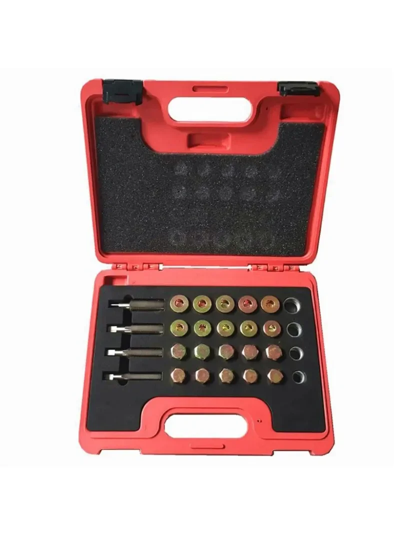 Совершенно новый 64 шт. набор для ремонта резьбы масляного поддона поддон коробка