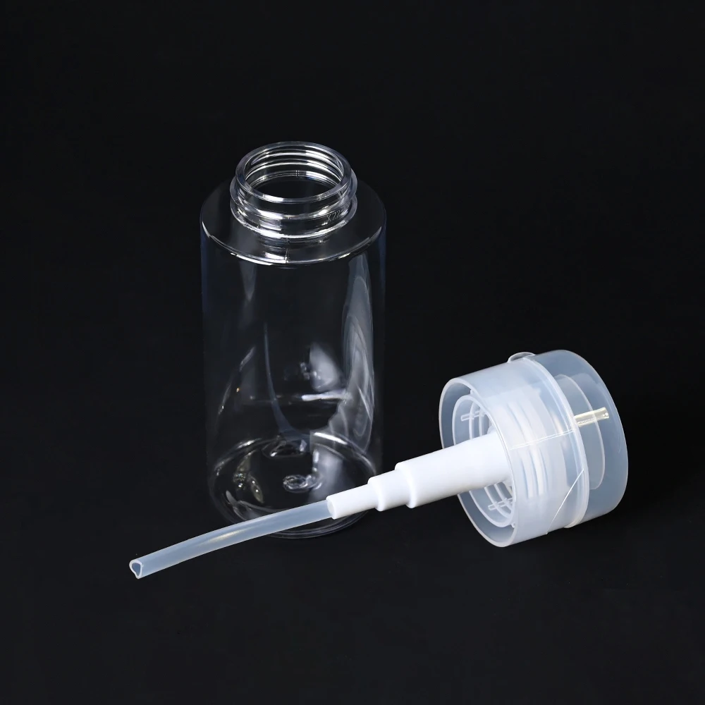 Многоразовый Прозрачный Пустой дозатор для ногтей 100/150/200 мл
