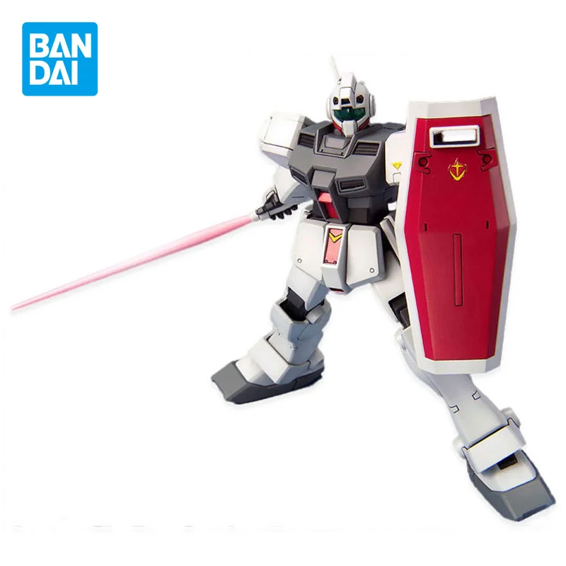 

Bandai Original Gundam Model Kit Anime Figure GM COLD DISTRICTS HG 1/144 Action Figures Collectible Ornaments Toys Gift for Kids