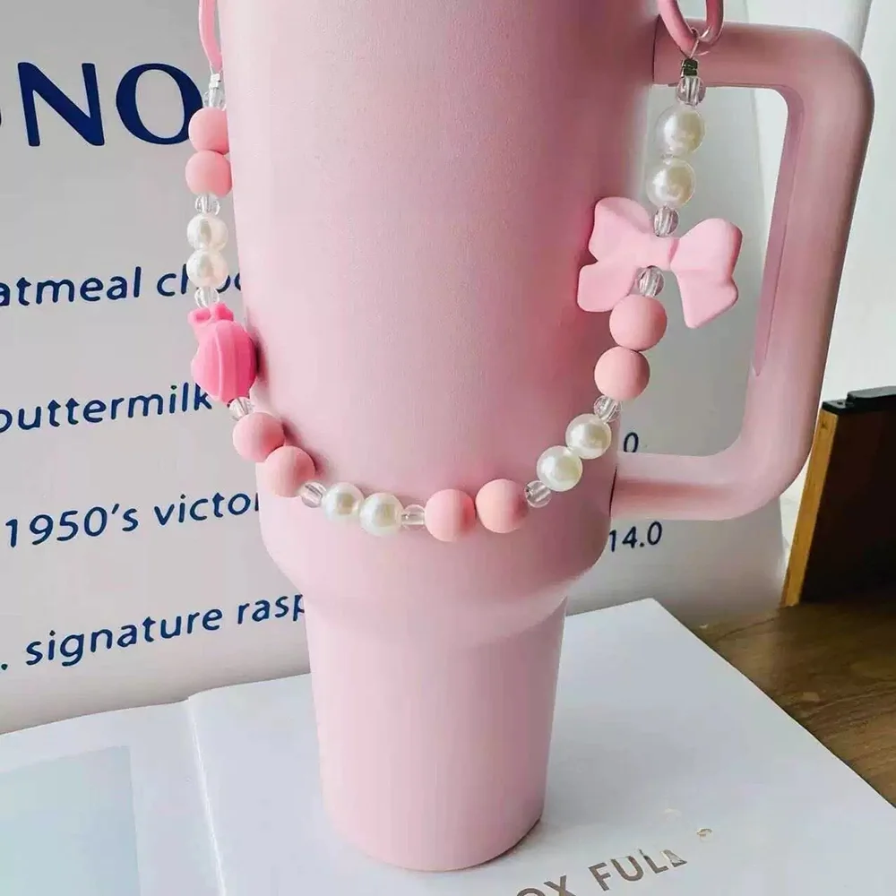 Милые аксессуары с ремешком в виде банта для Стэнли Кубок 40/30 унции держатель