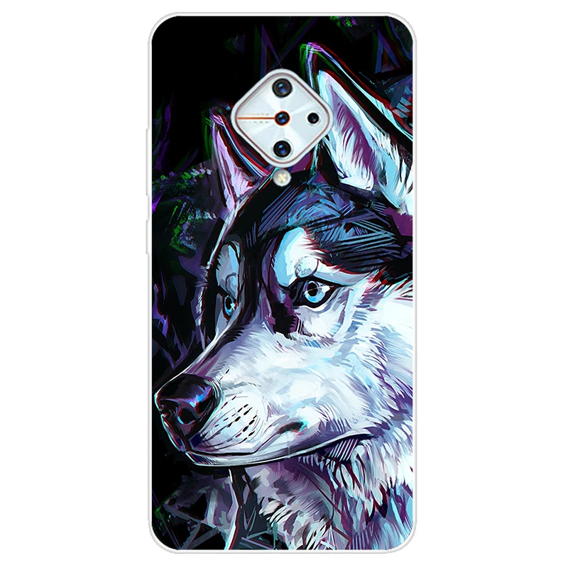 ДЛЯ vivo V17 Чехол Мягкий силиконовый чехол из ТПУ для телефона Vivo 1920 Coque v17 Россия S1 Pro