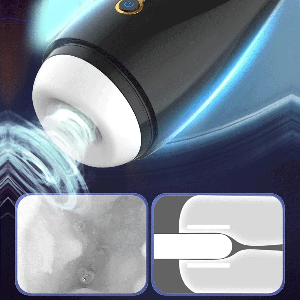 Мужской мастурбатор с функцией автоматического сосания 7 режимов вибрации