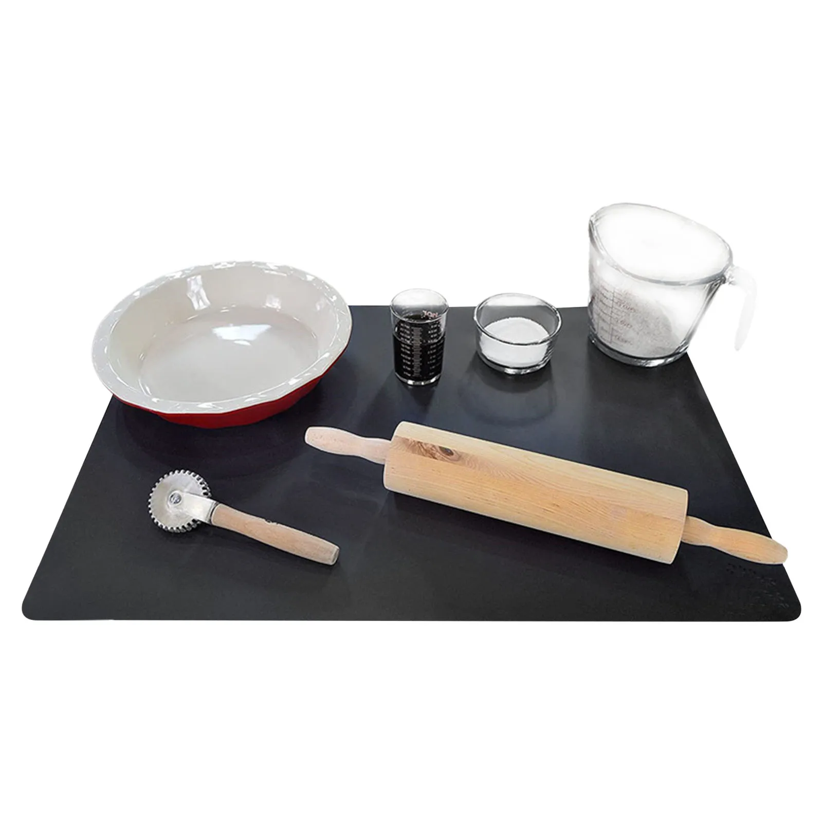 

Large Kitchen Silicone Heat Resistant Table Mat Non-slip Pot Pan Holder Pad Cushion Table Counter Protector Tabletop Placemat