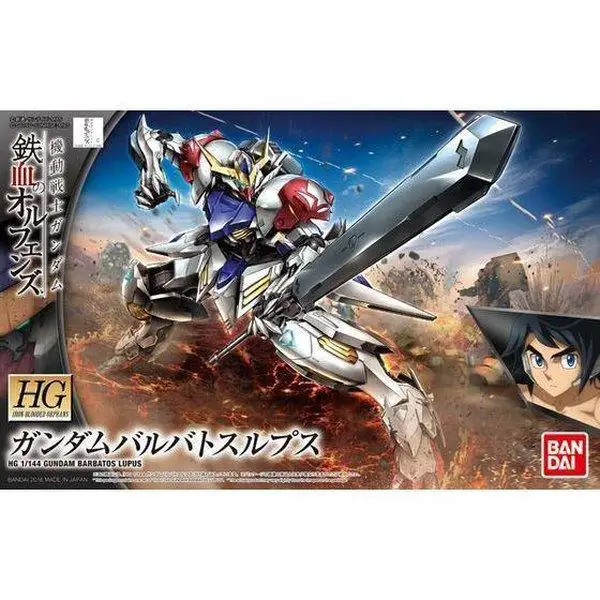 

Bandai 1/144 IBO-HG 21 GUNDAM BARBATOS LUPUS Plastic Model Kit