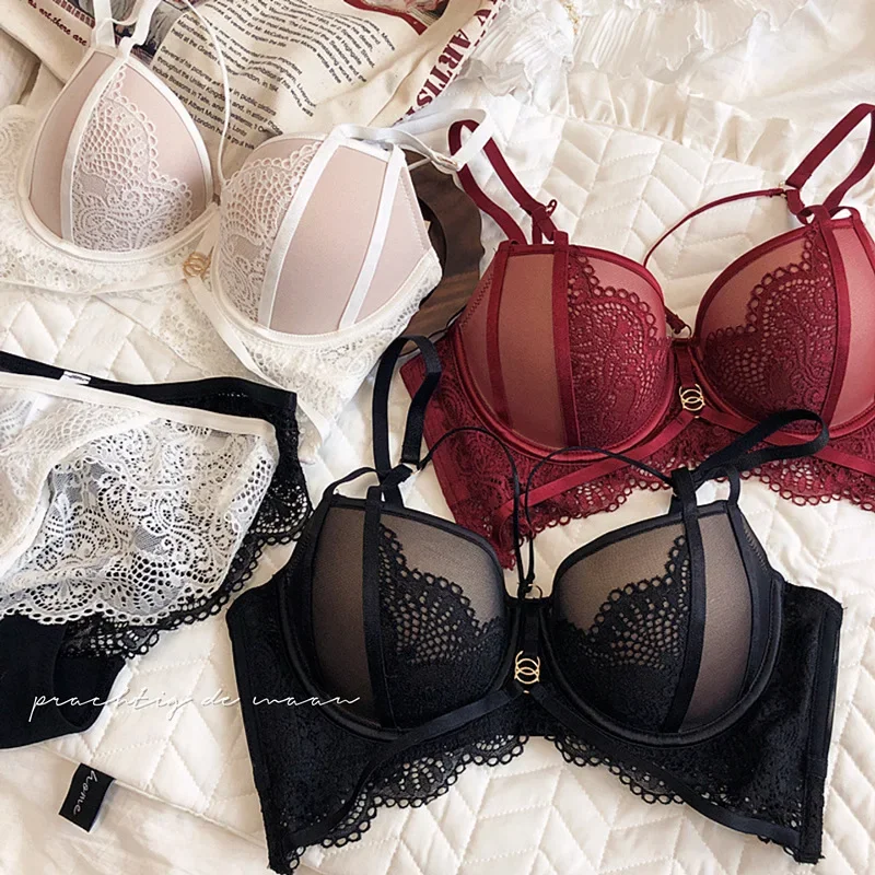 2025 Новая горячая распродажа женское нижнее белье сексуальный полый комплект с