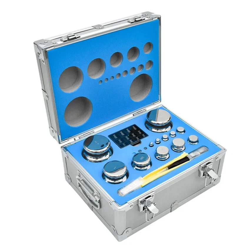 27 шт. цифровые Калибровочные лабораторные весы из нержавеющей стали 1-2 кг