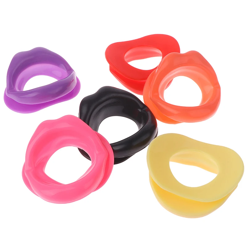 

1PCS Silicone Rubber Face Slimmer Oral Mouth Muscle Massage Tools Tightener Exerciser Lip Trainer Anti-Wrinkle Chin Massager