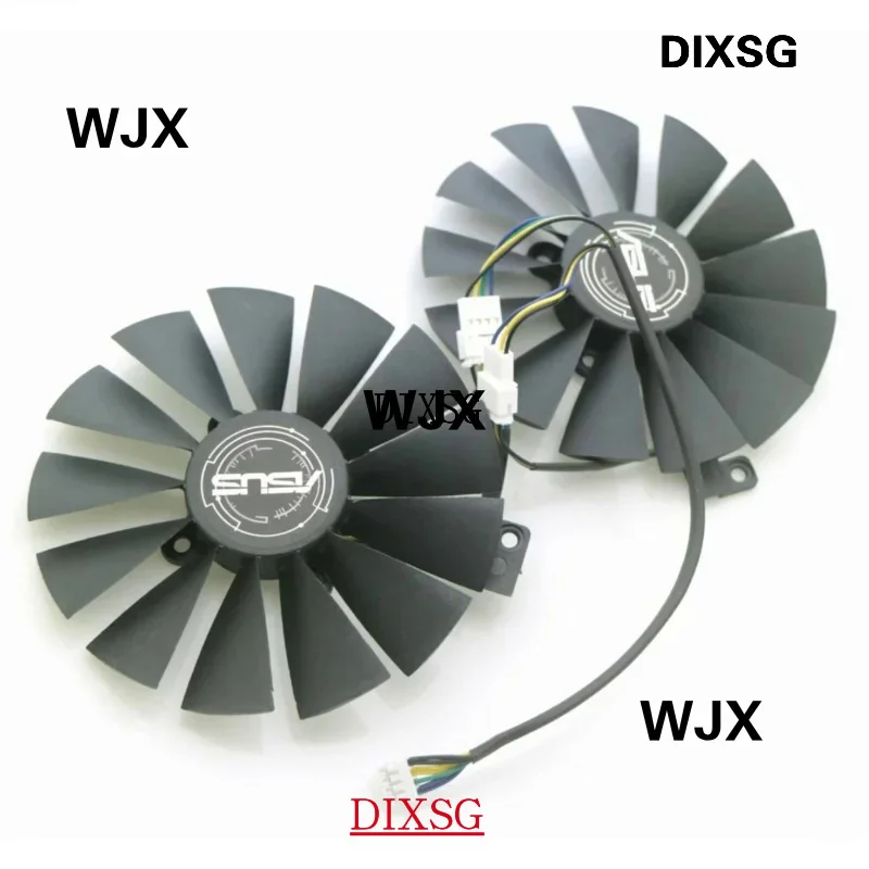 Вентилятор T129215BM T129215SM для ASUS GTX1080Ti GTX1070Ti GTX1050Ti RX580 RX570 RX470