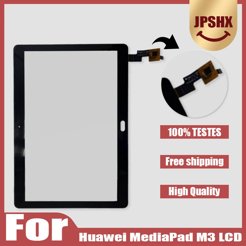 

10,1 "переднее стекло для Huawei Mediapad M3 Lite 10 BAH-AL00 BAH-W09 LCD сенсорный экран дигитайзер в сборе Замена