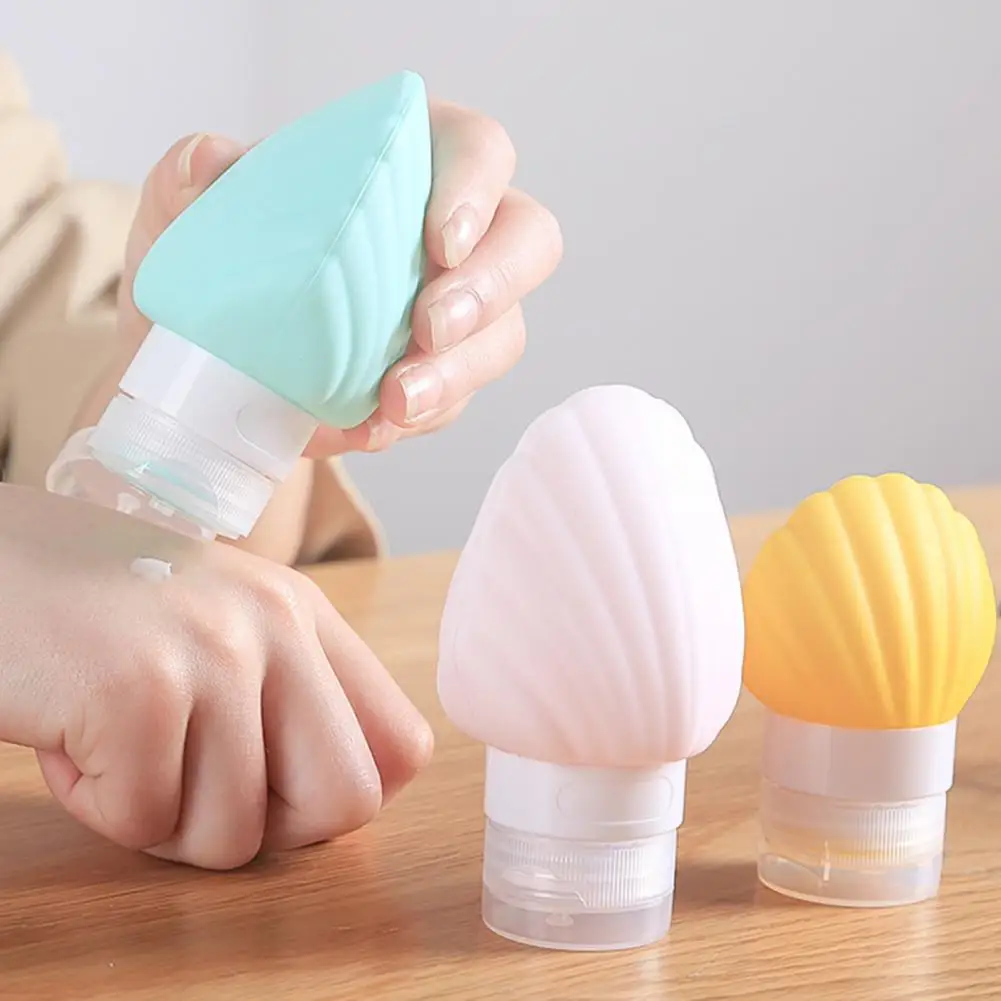 Бутылка для шампуня мягкий силиконовый дорожный набор портативный