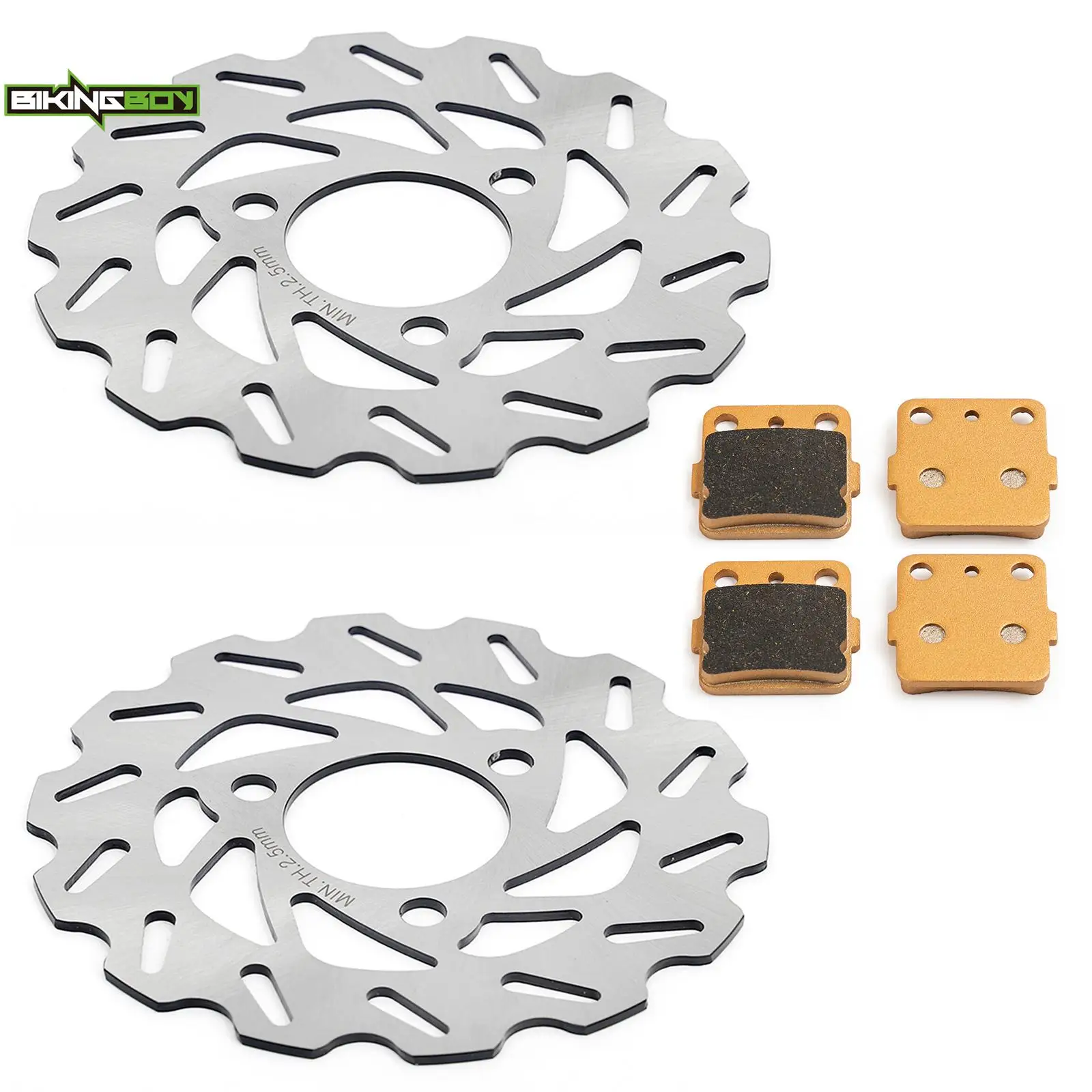 Передние тормозные диски BIKINGBOY, роторные колодки TRX250X 87-92 TRX250EX 01-08 02 03 04 05 TRX250X 09-14 TRX300EX 93-08 TRX300X 09 10 11 Передние тормозные диски BIKINGBOY, роторные колодки TRX250X 87-92 TRX250EX 01-08 02 03 04 05 TRX250X 09-14 TRX300EX 93-08 TRX300X 09 10 11