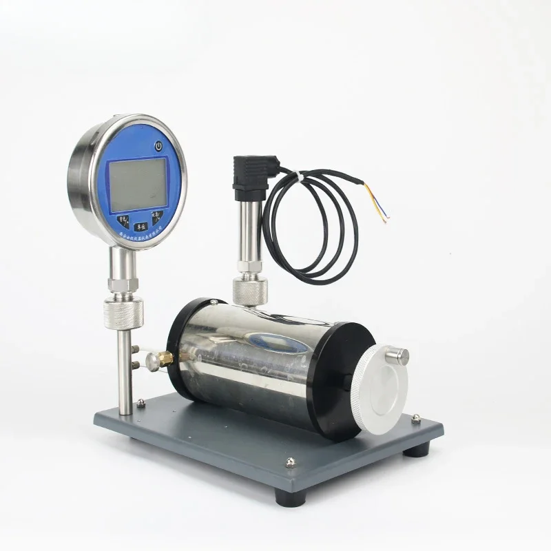 Калибровка облаков Стандартный манометр Цифровой ручной насос