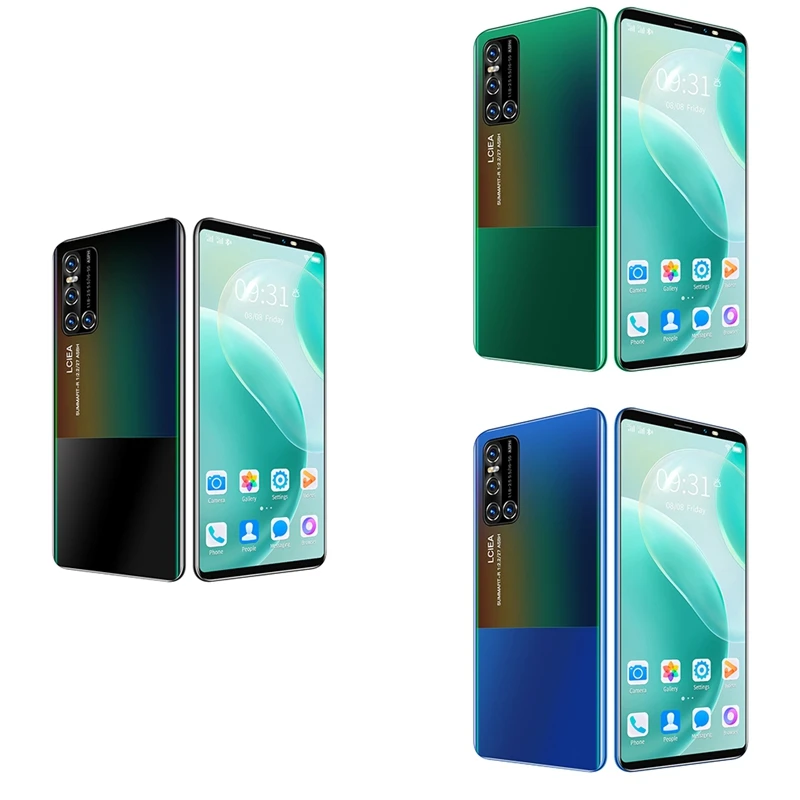 

Y60 Smart Phone 5.8 Inch MTK6889 Deca-Core 512MB+4GB Memory Dual Card Dual Standby Android 10 5G Phone EU Plug