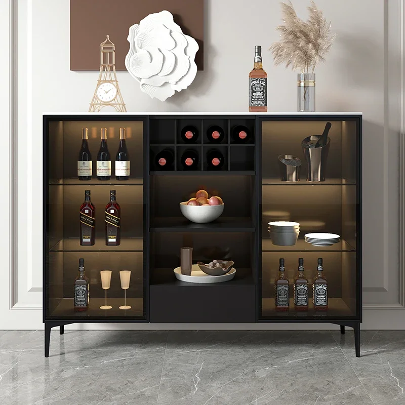 

Xl Sideboard Cabinet Home Living Room Wall Glass Locker Small Display Cabinet
