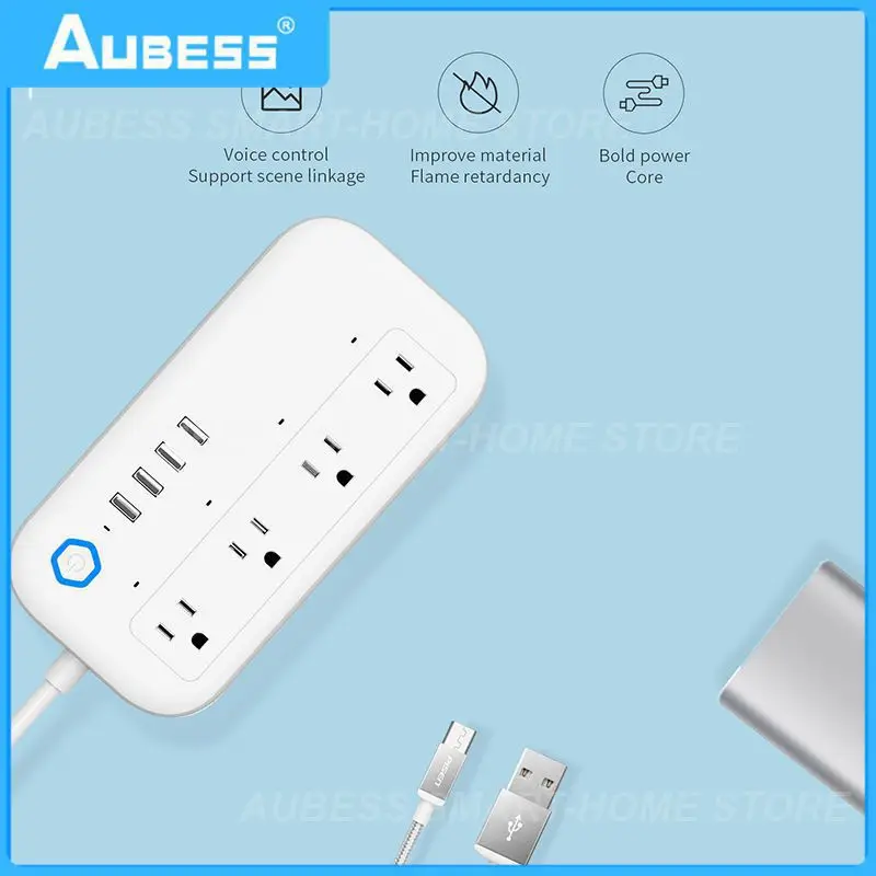 

Wireless Sub-control Switch Remote Control Us Smart Socket Switch Voice Control Timing Wifi Plug-in Tuya