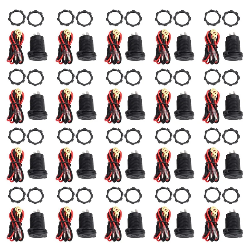 Автомобильное зарядное устройство с двумя USB-портами 12 В 36 Вт