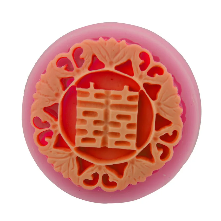 

Cake happy DIY silicone Fondant baking tool chocolate cake mold