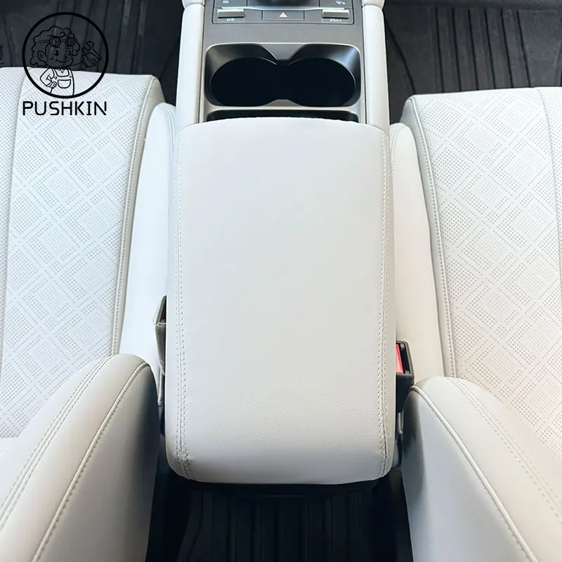 Для BYD Yuan Pro UP EV 2024 2025 автомобильный Стайлинг подлокотник кожаный чехол