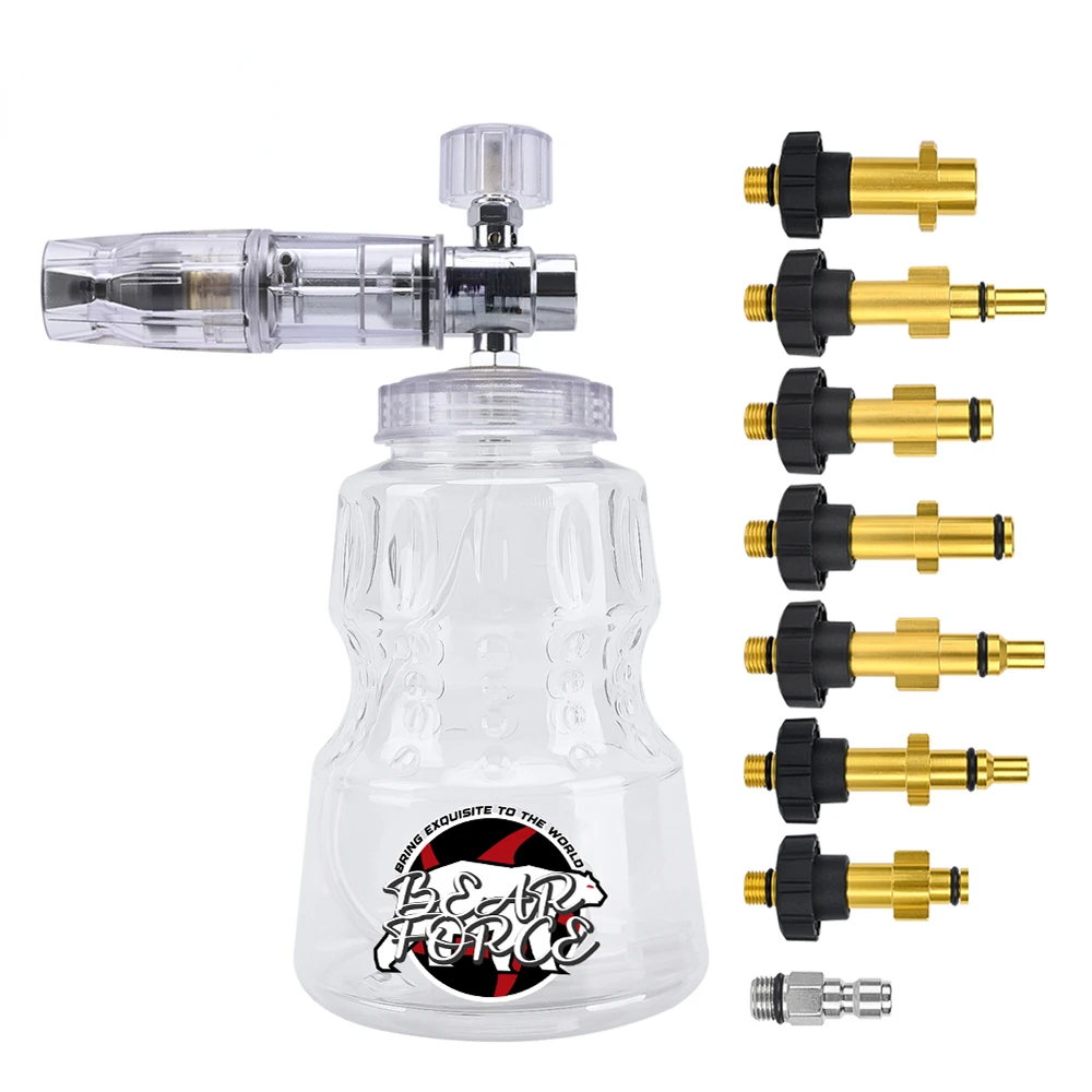 Пенная насадка пенораспылитель для шлангов моек высокого давления Karcher Elitech Bort AR