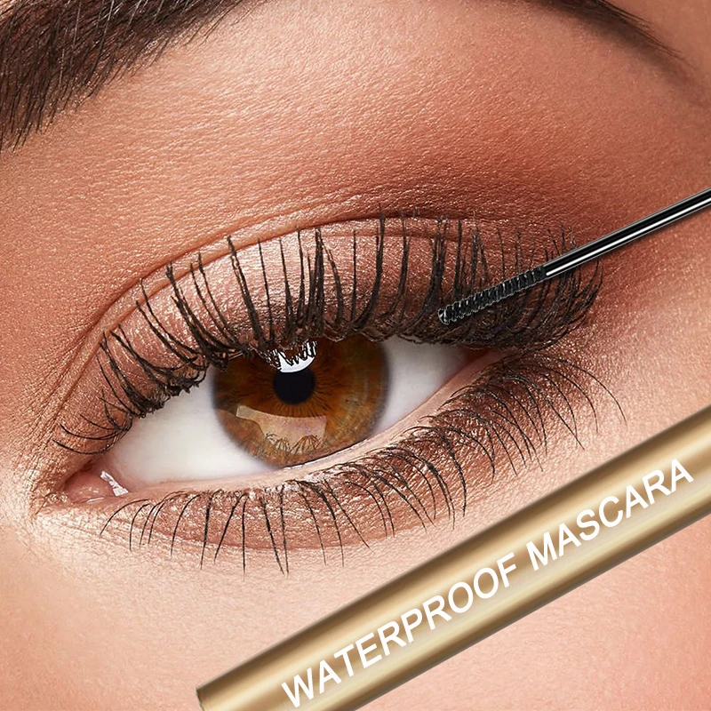 

Professional 4D Silk Fiber Mascara Waterproof Lasting Quick-drying Non-smudge Thick Curl Eyelashes Lengthening Makeup Cosmetics