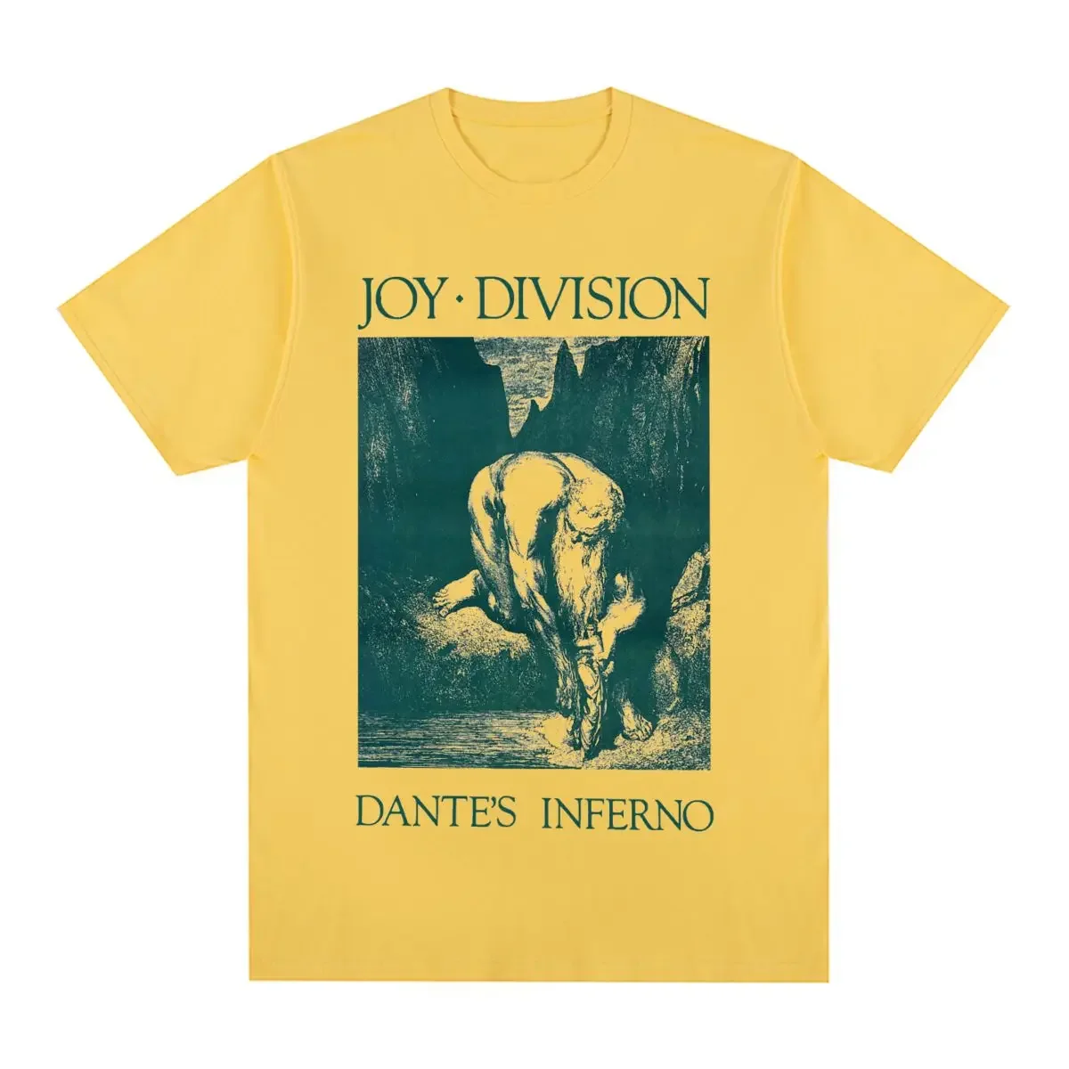 Футболка мужская в стиле панк с надписью Unknown pleasures хлопковая тенниска британском