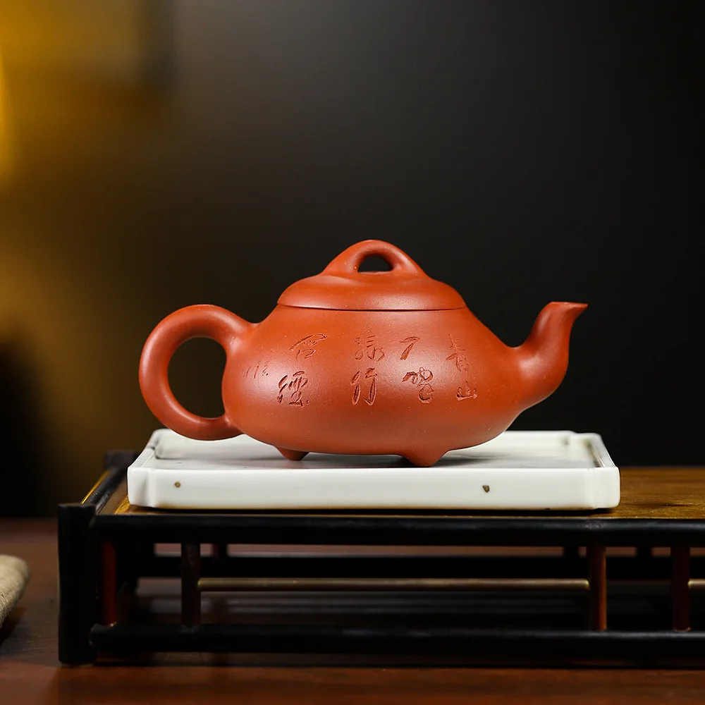 Высокое качество ручной работы Hantang Shipiao чайник бытовая руда простой цементный