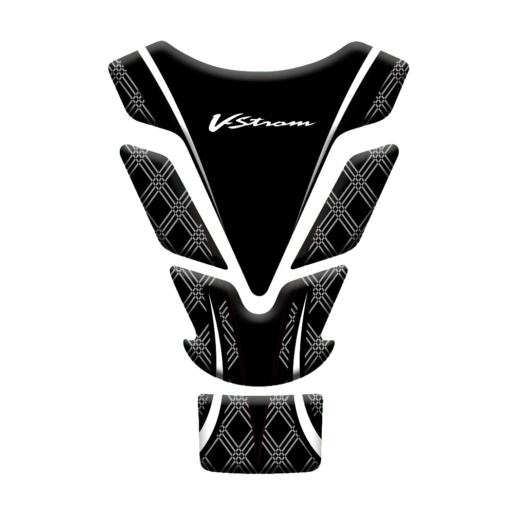

Для SUZUKI V-Strom 650 DL650 V-strom 650 DL 650 VStrom мотоциклетная накладка на бак из рыбьей кости, наклейка, боковая газовая наколенница, защита 3D