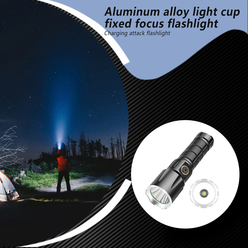 

Flashlight Super Bright Hand Lamp Strong Lighting Lightness Torch Hunting Camping Illumination Outdoor Household