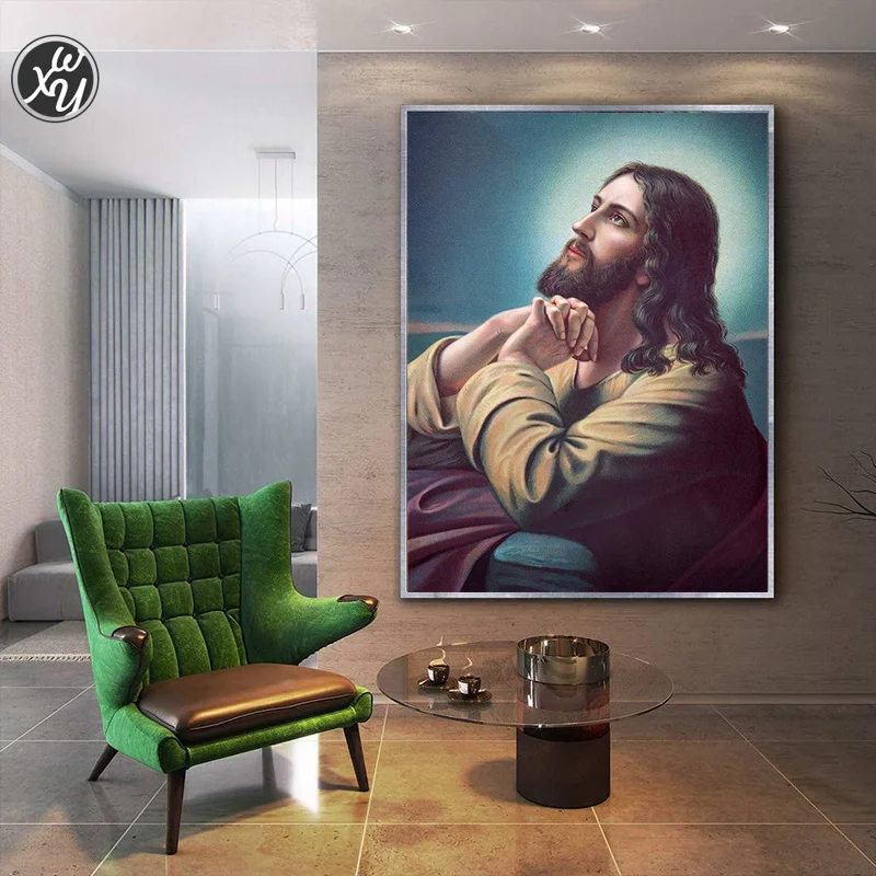 Алмазная живопись вышивка Иисуса христианские религиозные 5D сделай сам