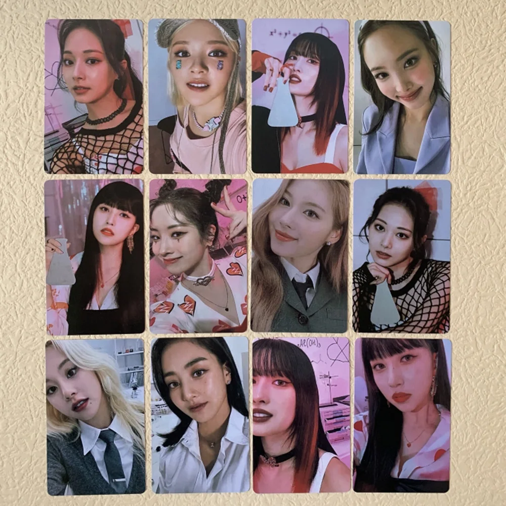 

7pcs/set Kpop TWICE Photocards New Album Formula of Love O+T3 Single Member TWICE Photo Cards